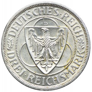 Niemcy, 3 marki 1930 D, Monachium