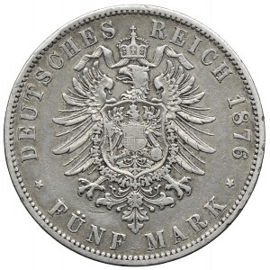 Niemcy, Prusy 5 marek 1876 A, Berlin
