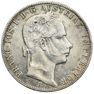 Austria, Franciszek Józef I, 1 floren 1860 B, Kremnica