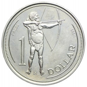 Namibia, 1 dolar 1990, ESSAI
