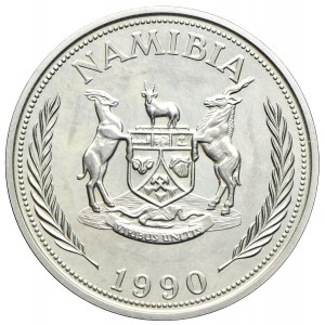 Namibia, 1 dolar 1990, ESSAI