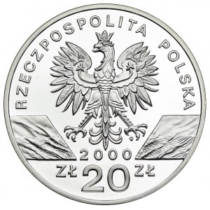 20 złotych 2000, Dudek