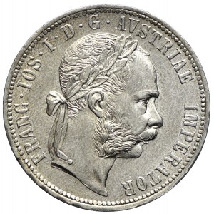 Austria, Franciszek Józef I, 1 floren 1886