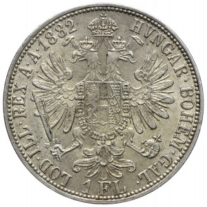 Austria, Franciszek Józef I, 1 floren 1882