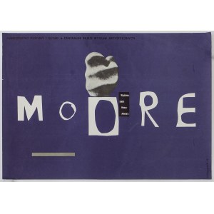 Plakat – Wystawa rzeźb Henry Moore’a