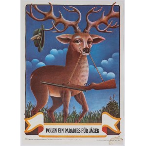 Plakat – Polen ein paradies für jäger