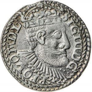 Zygmunt III Waza (1587–1632), trojak koronny, Olkusz; 1599