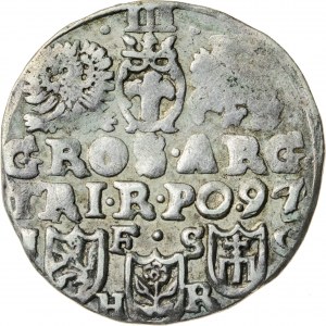 Zygmunt III Waza (1587–1632), trojak koronny, Bydgoszcz, 1597