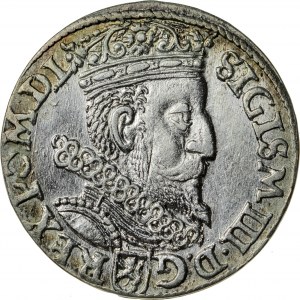 Zygmunt III Waza (1587–1632), trojak koronny, Kraków, 1602