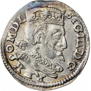 Zygmunt III Waza (1587–1632), trojak koronny, Lublin; 1599