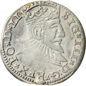 Zygmunt III Waza (1587–1632), trojak ryski, Ryga; 1591
