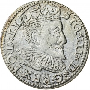 Zygmunt III Waza (1587–1632), trojak ryski, Ryga; 1595