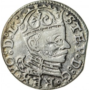 Stefan Batory (1576–1586), trojak ryski, Ryga; 1583