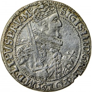 Zygmunt III Waza (1587–1632), ort koronny, Bydgoszcz; 1621