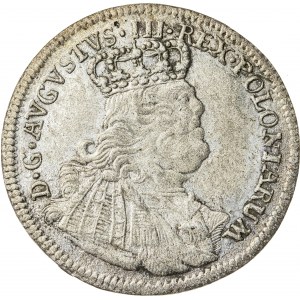August III Sas (1733-1763), szóstak koronny, Lipsk; 1754