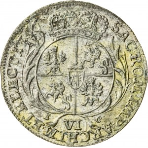 August III Sas (1733-1763), szóstak koronny, Lipsk; 1756