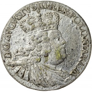 August III Sas (1733-1763), szóstak koronny, Lipsk; 1756