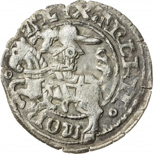 Litwa, Aleksander Jagiellończyk (jako książę litewski 1492–1506), półgrosz, Wilno; 1495–1506