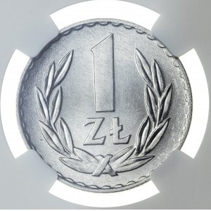 1 złoty 1969, MS 66