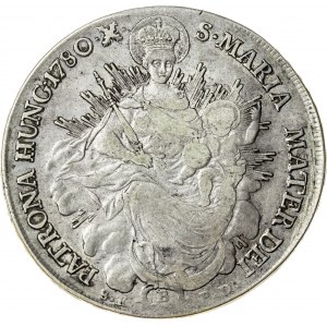 talar 1780 B, Kremnica, srebro