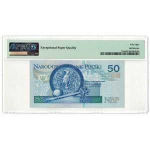 50 złotych 1994, Kazimierz III Wielki, PMG 58 EPQ