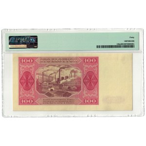 100 złotych 1948, PMG 40