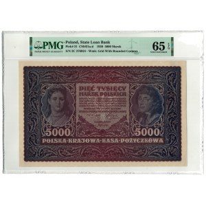 5 000 marek 1920, PMG 65 EPQ