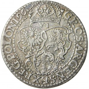 Zygmunt III Waza (1587–1632), szóstak koronny, Malbork, 1596, R1