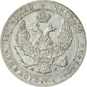 Królestwo Polskie, zabór rosyjski, Mikołaj I (1825-1855), 3/4 rubla / 5 złotych, Warszawa; 1839