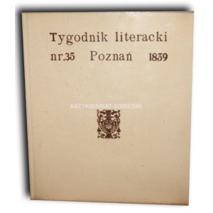 SŁOWACKI - DO LAURY pierwodruk 1839