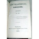 ENCYKLOPEDYJA POWSZECHNA ORGELBRANDA Warszawa 1859-1868 Tom I-XXVIII (komplet) oryginał
