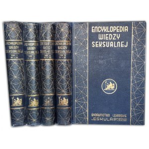 MARCUSE; HIGIER- ENCYKLOPEDIA WIEDZY SEKSUALNEJ t.1-4 [komplet w 4 wol.] wyd.1937