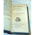 IZYS POLSKA czyli DZIENNIK umieiętności, wynalazków, kunsztów i rękodzieł 6 tomików wyd. 1820-4r. tablice