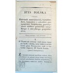 IZYS POLSKA czyli DZIENNIK umieiętności, wynalazków, kunsztów i rękodzieł  t.3 1820 tablice