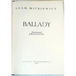 MICKIEWICZ - BALLADY 1955 ilustr. SZANCER