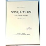 BADENI - SZCZĘŚLIWE DNI Urywki z pamiętnika myśliwskiego 1930 oprawa RADZISZEWSKI