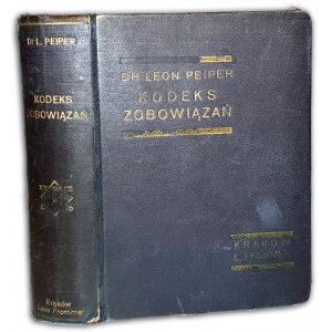 PEIPER- KODEKS ZOBOWIĄZAŃ 1934