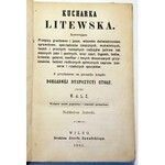 KUCHARKA LITEWSKA  Wilno 1881r.