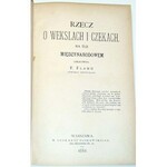 FLAMM - RZECZ O WEKSLACH I CZEKACH wyd. 1882