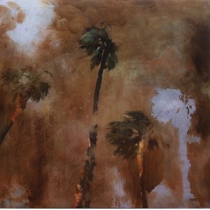 Aleksander Baszynski (ur. 1993), Four palm trees, 2020