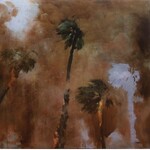 Aleksander Baszynski (ur. 1993), Four palm trees, 2020