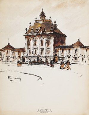Tomasz Kornacki (1904-?), Pałac barokowy , 1965