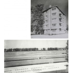 Czesław Olszewski (1894–1969), Kamienica dr. E. Reymana i Tor wyścigów na Polu Mokotowskim l. 30. XX w.