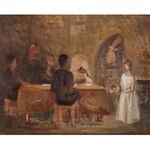 Ludwik LILLE, RODZINA PRZY STOLE