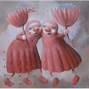 Katarzyna Slavianska-Kucz, Blue and Blushes, 2020
