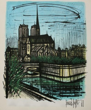 Bernard Buffet (1928-1999), Katedra Notre-Dame (1968)