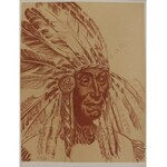 Bolesław Cybis wg (1895-1957), Teka &bdquo;Folio One of American Indian Drawings&rdquo;(1970, no 173/1000)