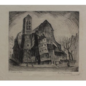 Stefan Mrożewski (1894-1975), St. Bernard &agrave; Paris (1928)