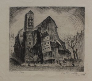 Stefan Mrożewski (1894-1975), St. Bernard à Paris (1928)