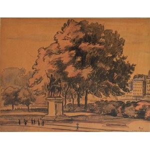 Jean Peské[Jan Miroslaw Peszke] (1870-1949), Monument to Charlemagne in Paris